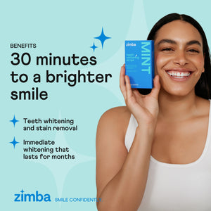Zimba Teeth Whitening Strips 7 Day Treatment