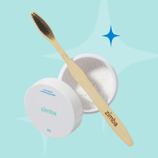 Zimba Charcoal Bamboo Toothbrush