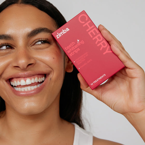 Cherry Teeth Whitening Strips