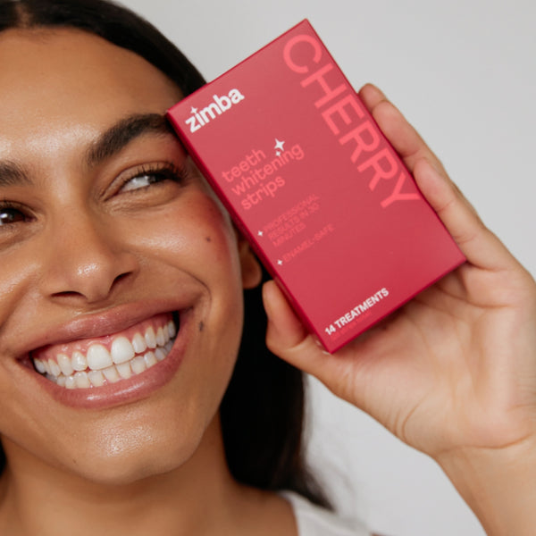 Cherry Teeth Whitening Strips
