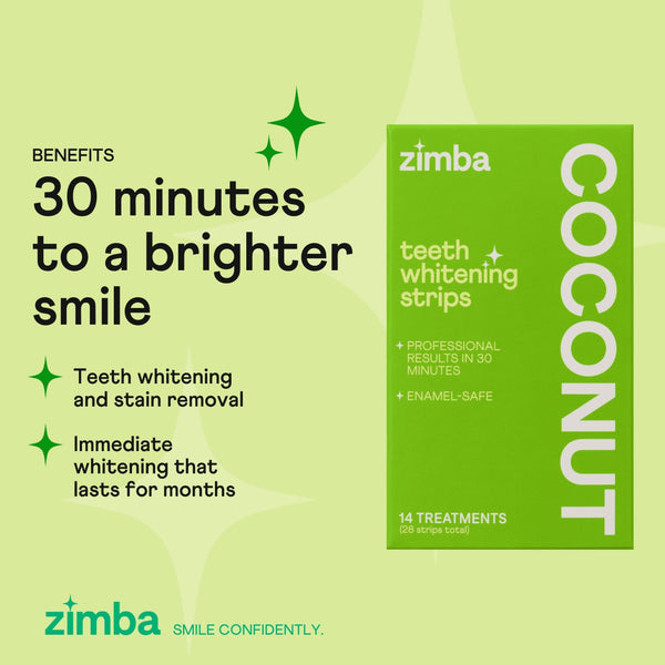 Coconut Teeth Whitening Strips
