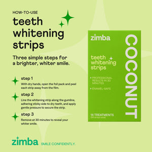 Coconut Teeth Whitening Strips