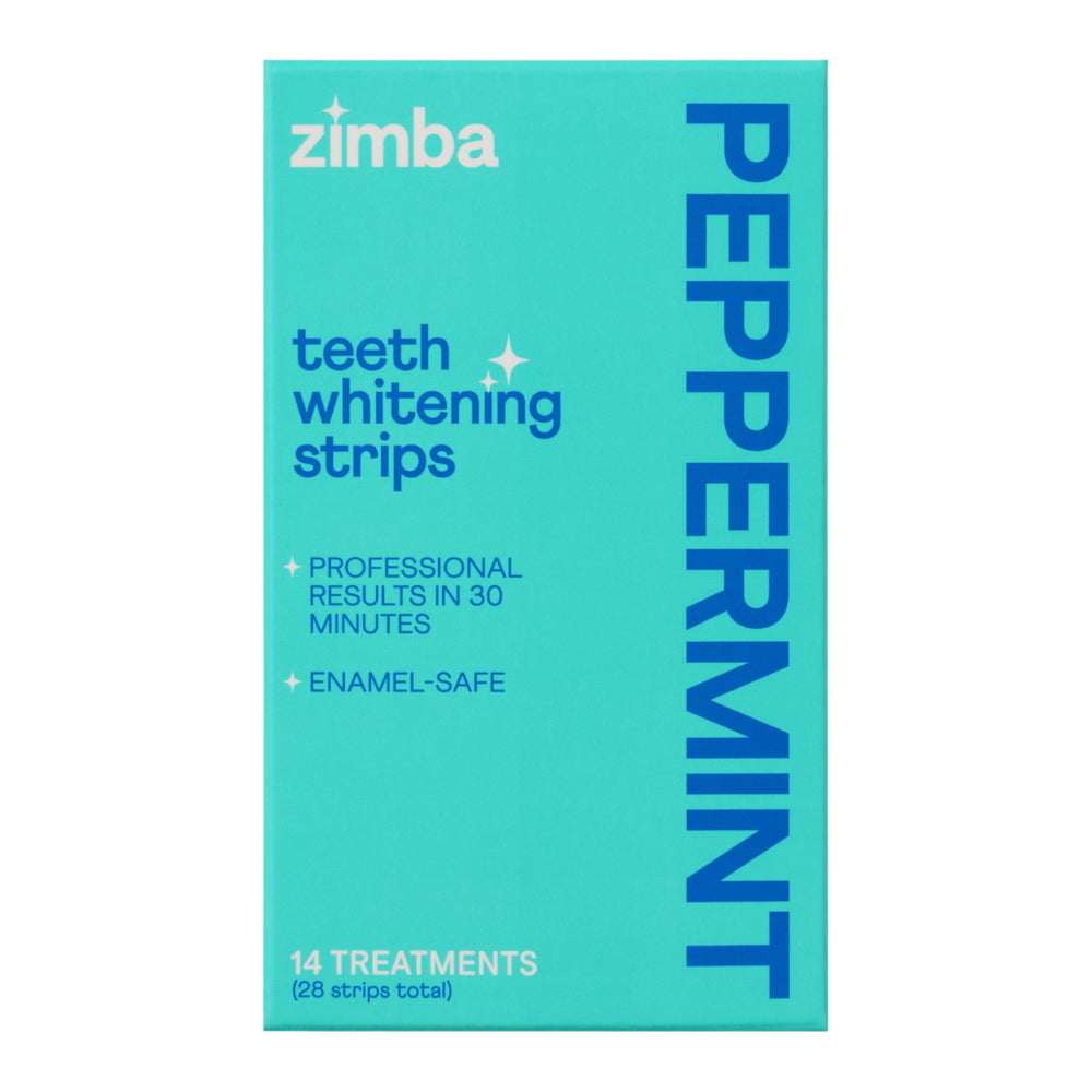 Peppermint Teeth Whitening Strips