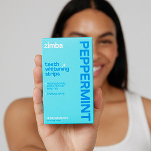 Peppermint Teeth Whitening Strips