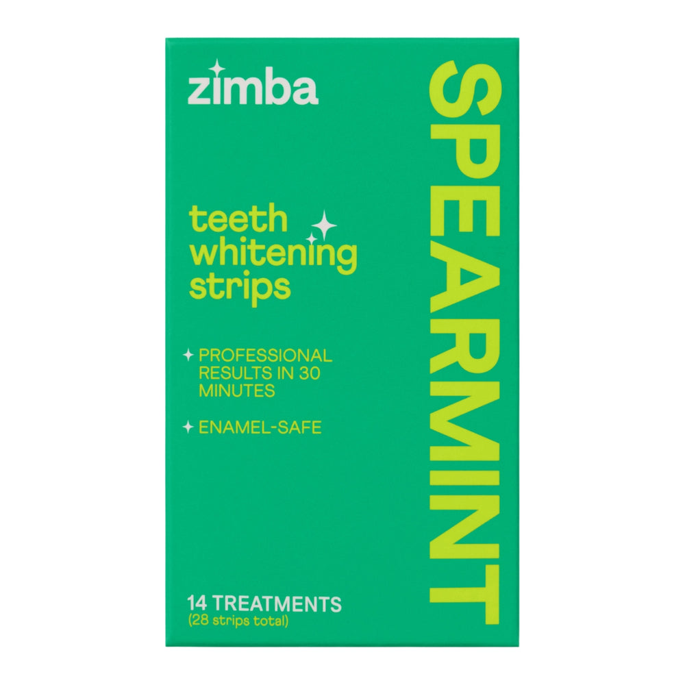 Spearmint Teeth Whitening Strips