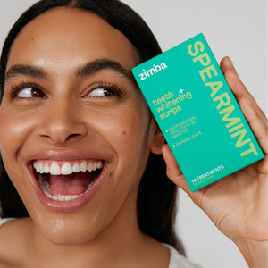 Spearmint Teeth Whitening Strips