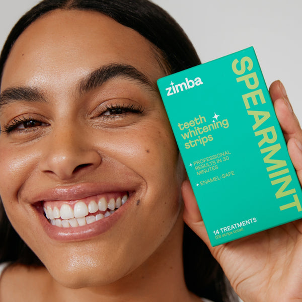 Spearmint Teeth Whitening Strips