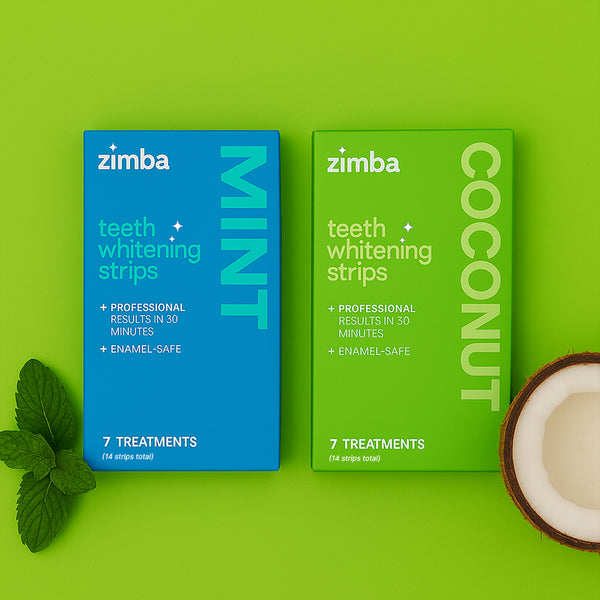Zimba Teeth Whitening Strips 7 Day Treatment