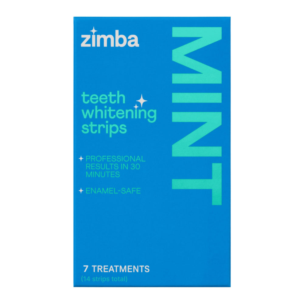 Zimba Teeth Whitening Strips 7 Day Treatment
