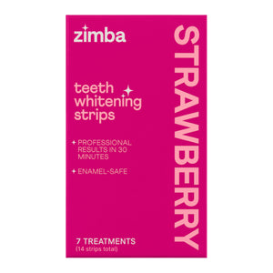Zimba Teeth Whitening Strips 7 Day Treatment