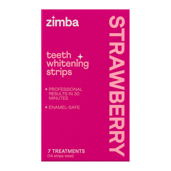 Zimba Teeth Whitening Strips 7 Day Treatment
