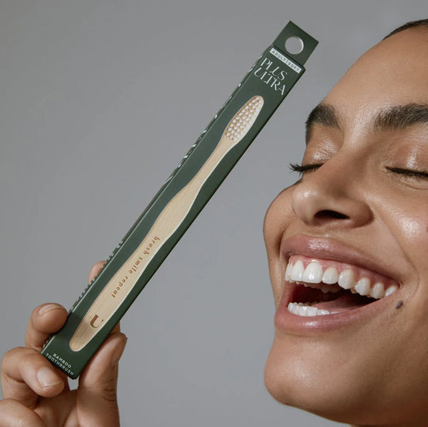 Teeth Whitening Powder + FREE Bamboo Toothbrush