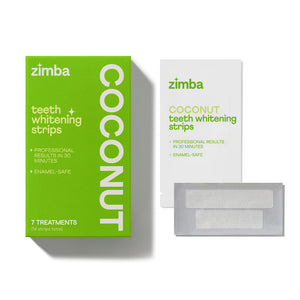 Zimba Teeth Whitening Strips 7 Day Treatment