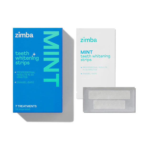 Zimba Teeth Whitening Strips 7 Day Treatment