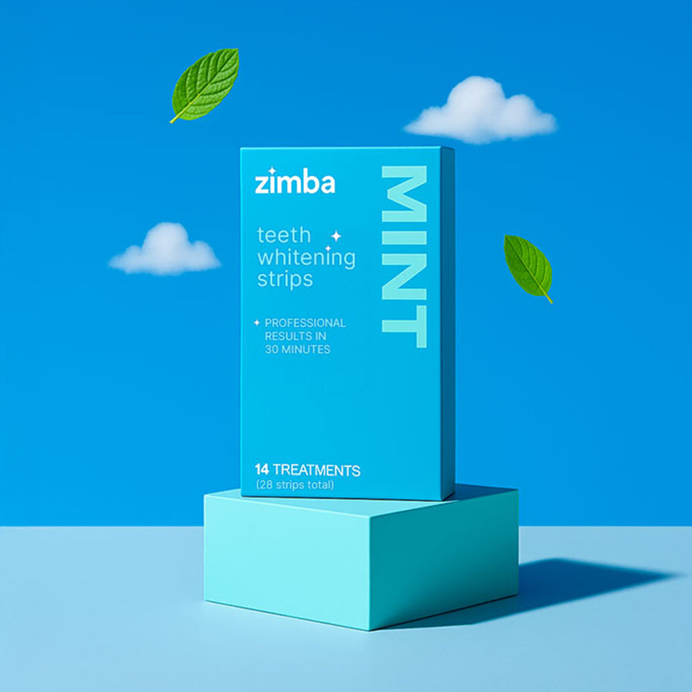 Zimba Teeth Whitening Strips all flavors 